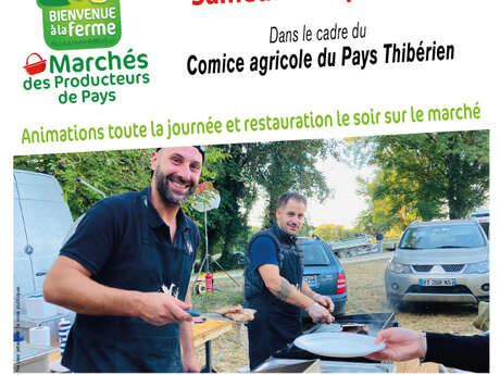 Marché des Producteurs de Pays - Comice agricole du Pays Thibérien