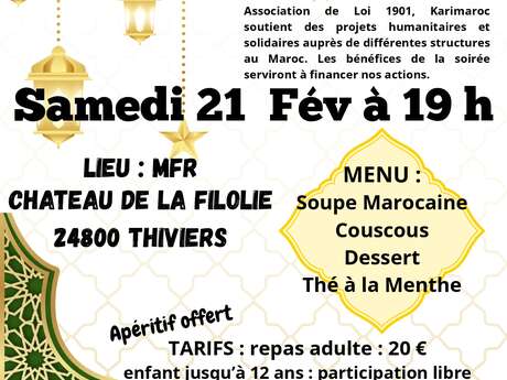 Repas Solidaire avec Karimaroc