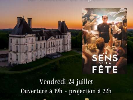 Château de Fayolle - Cinéma en plein air (Le sens de la fête)