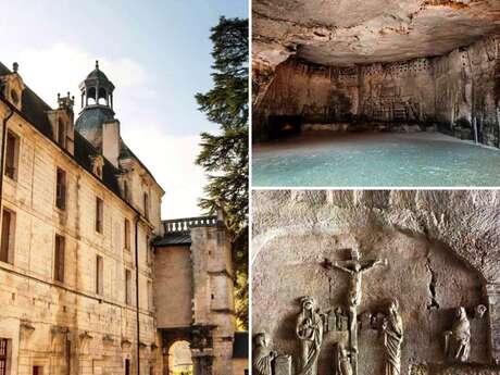 Visite nocturne à l'Abbaye de Brantôme