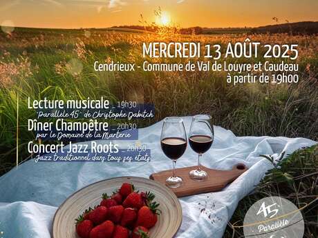 Grand Périgueux Tourisme fête son 45e parallèle, diner champêtre deuxième édition