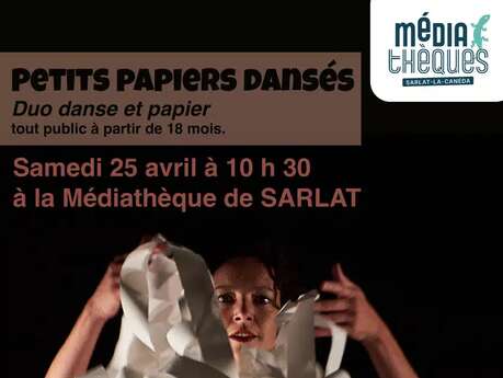 Duo de danse : "PETITS PAPIERS DANSÉS"