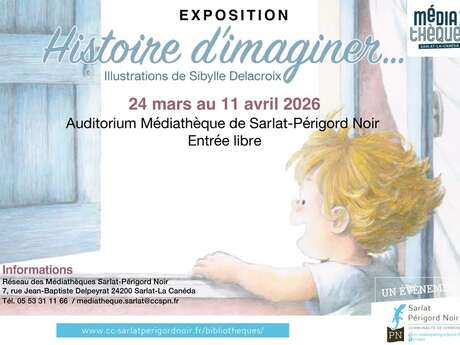Exposition : "Histoire d'Imaginer" de Sybille Delacroix