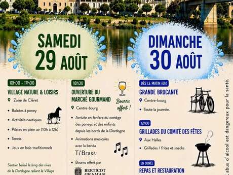 Fête locale de Port-Sainte-Foy-et-Ponchapt "Le Port en fête"