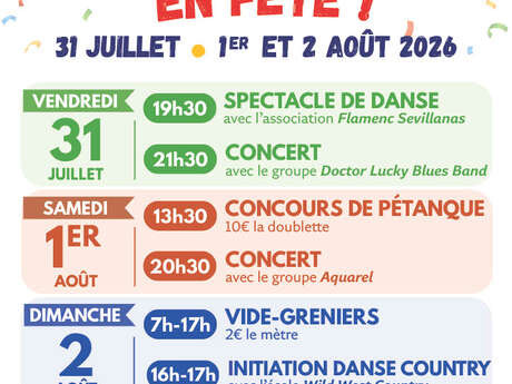 Manzac-sur-vern en Fête !