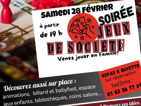 Les samedis à l'écocentre : Soirée jeux