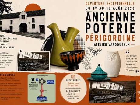Visite guidée de l'Atelier Varoqueaux | Poterie Périgordine