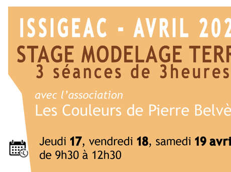 Stage modelage terre