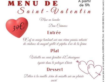 Saint-Valentin Au Bon Accueil