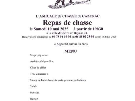 Repas de chasse