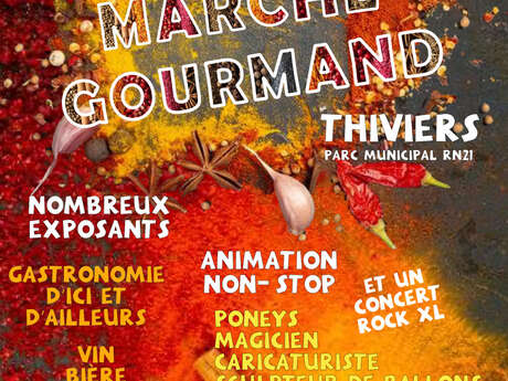 Marché gourmand : vin, gastronomie, artisanat