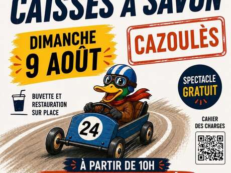2ème course de caisses à savon - Cazoulès