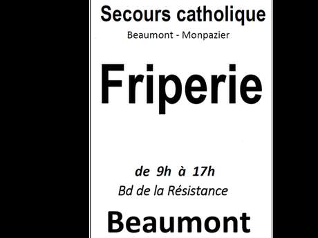 Friperies du Secours Catholique