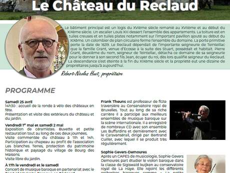 Châteaux en Fête - Château du Reclaud