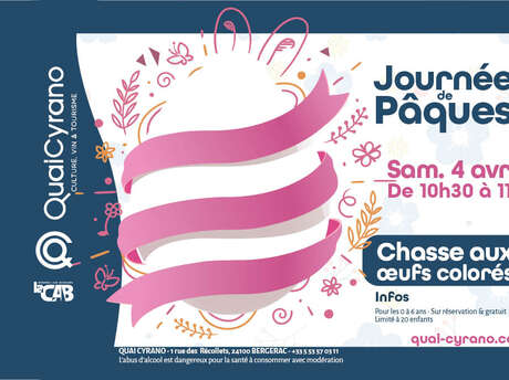 Chasse aux œufs colorés