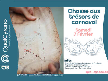 Chasse aux trésors de carnaval