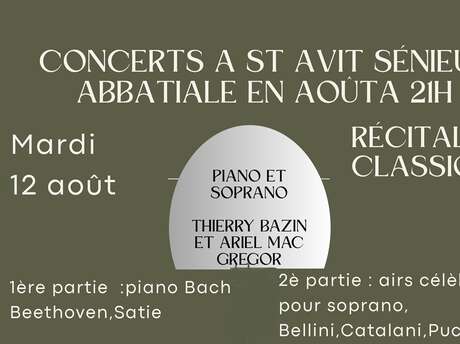Concert récitals classique