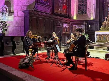 Concert de quatuor à cordes