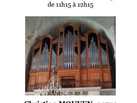 Les concerts d'Orgue du Marché