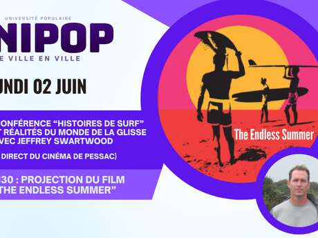 Unipop : "Histoires de Surf" avec Jeffrey Swartwood et The Endless Summer