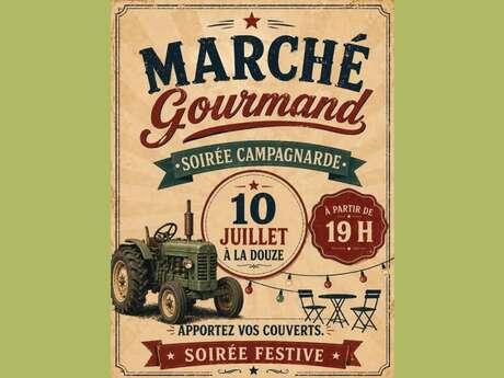 Marché gourmand | Soirée campagnarde