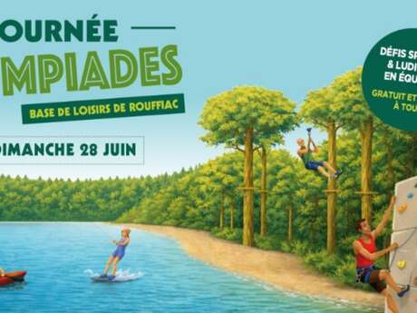 Journée Olympiades à la Base de Loisirs de Rouffiac