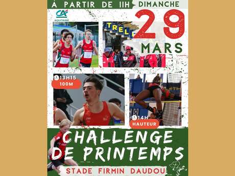 Le Challenge de printemps revient au stade Firmin-Daudou