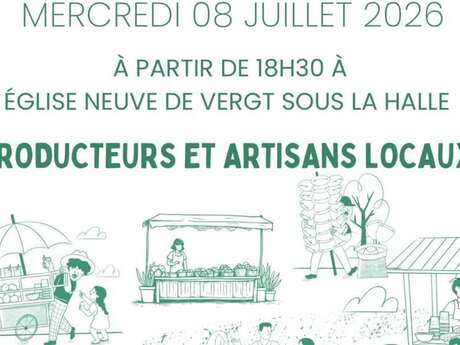 Marché gourmand d'Eglise-Neuve-de-Vergt