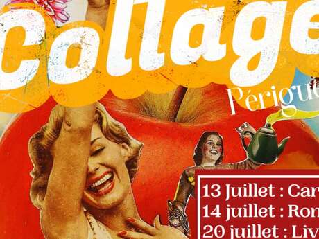 Ateliers Art Collage à Périgueux avec Béatrice Mora