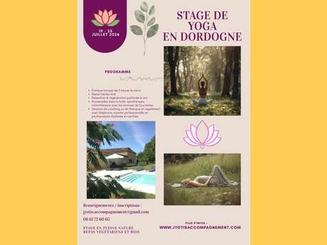 Stage de yoga - Jyotis Accompagnement