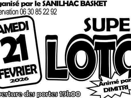 Super loto du club de basket de Sanilhac