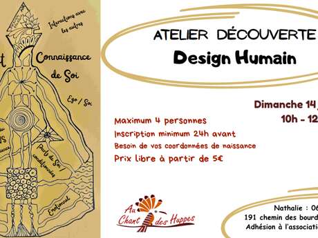 Atelier découverte Design Humain avec Nathalie