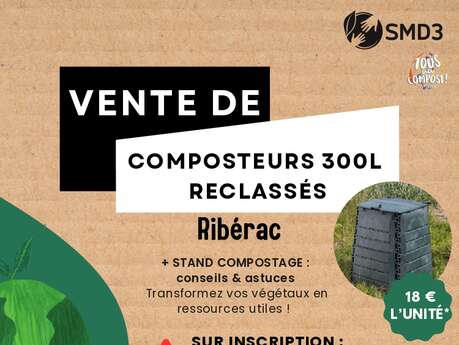 Vente de composteurs et atelier compostage