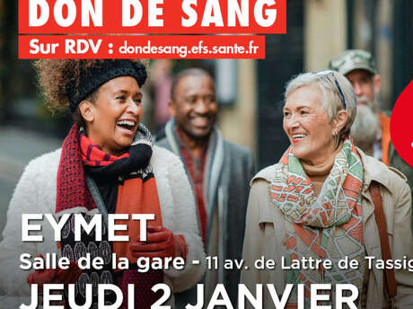 Don de sang Le 2 janv 2025