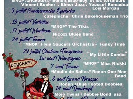 Concert Douchapt Blues