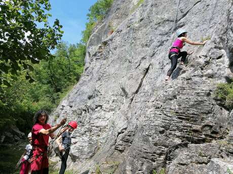 Été Actif : Escalade sur voie naturelle à Paussac