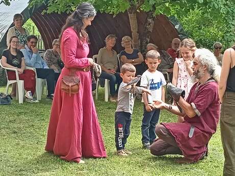 Visite guidée et fauconnerie - Châteaux en fête
