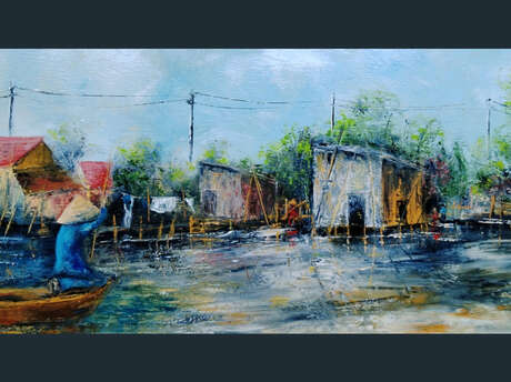 Exposition | Marie-Louise DANG VAN & Melitta FELTEN  - Peinture