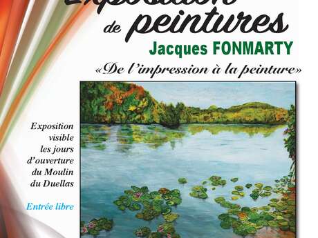 Exposition de peintures de Jacques Fonmarty