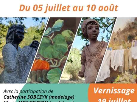 Expo sculpture et peinture