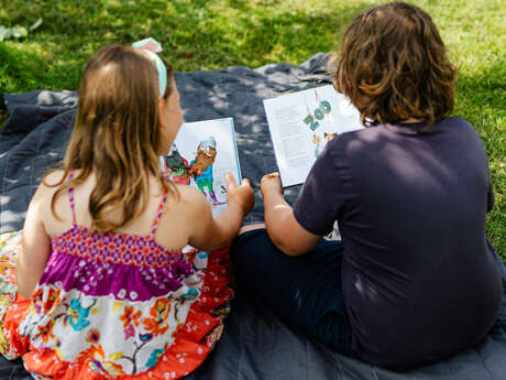 Lecture au jardin les mardis