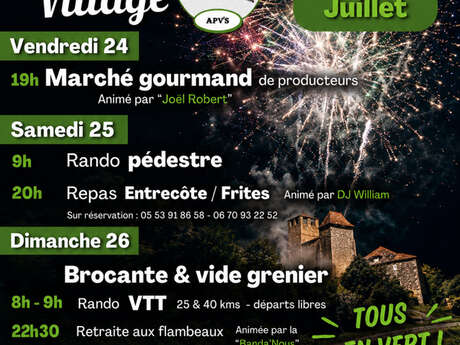Grande fête au village