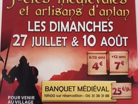 Fêtes médiévales et artisans d'antan  - Village Historique du Périgord Noir