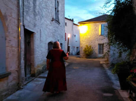 Visite guidée d'Issigeac aux flambeaux