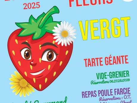 Fête de la Fraise et des fleurs - Vergt - 18.05.25