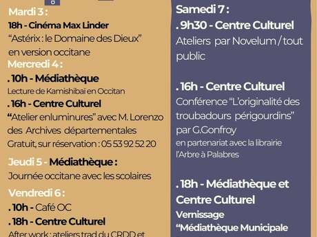 Hommage à Jean Roux - Autour de la culture Occitane et des Troubadours