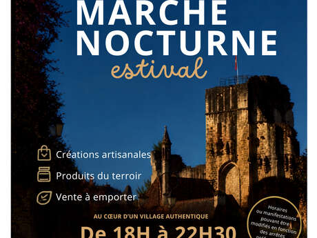 Marché nocturne estival de Carlux