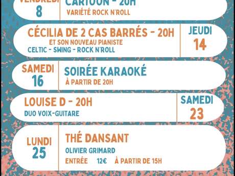 Thé dansant - la guinguette de Neufont