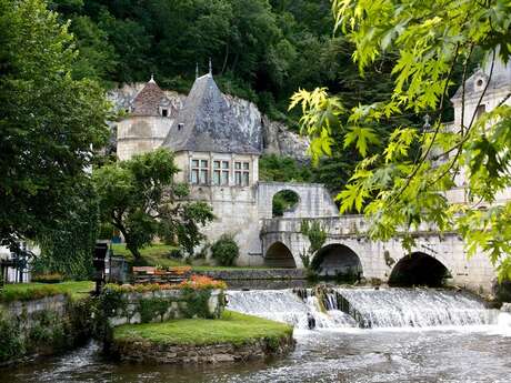 Jardin des Moines et Pont coudé