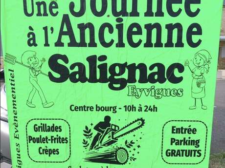 Journée à l'ancienne Salignac-Eyvigues